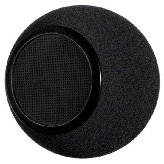 Kaotica Eyeball Portable Mic Isolation Vocal Booth Obsidian Black w/Onyx Black Filter