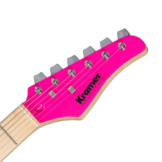 Kramer Focus VT-211S Electric Guitar (Hot Pink)