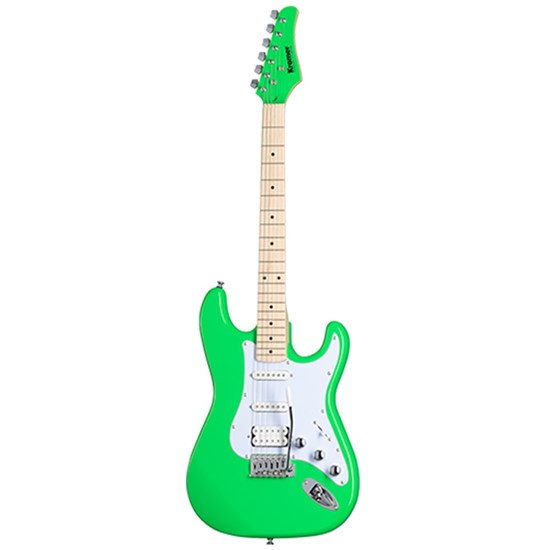 Kramer Focus VT-211S Electric Guitar Pack w/ Orange Crush & Accesories (Neon Green)