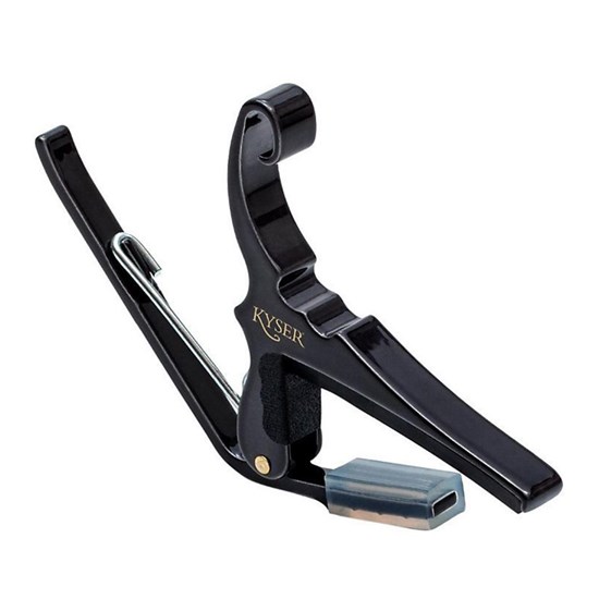 Kyser KGCB Quick Change Trigger Style Capo for Classical Guitar Black