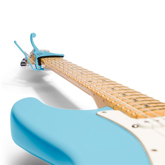 Fender x Kyser Quick Change Electric Guitar Capo (Daphne Blue)