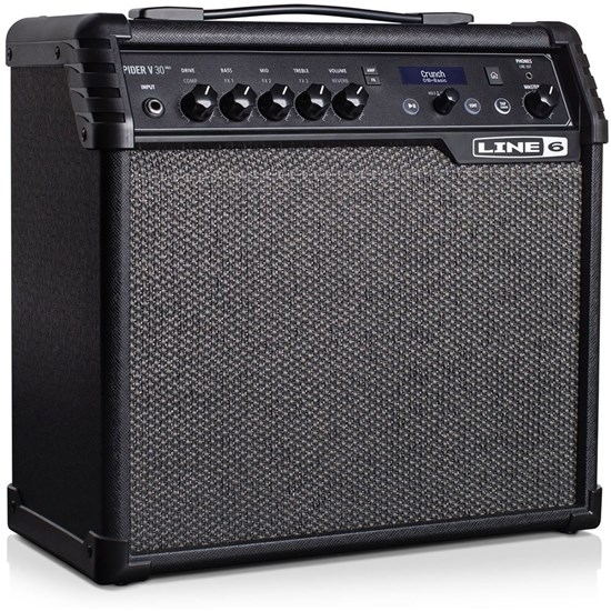 Line 6 Spider V 30 MkII Guitar Amp Combo w/ Over 200 Amps, Cabs & FX 1x8
