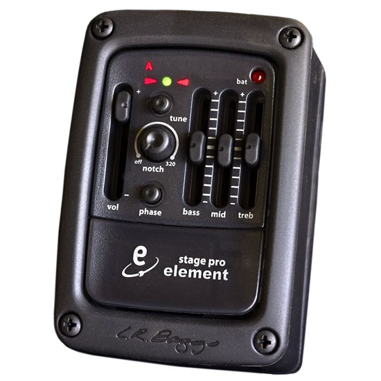 LR Baggs Stagepro Element Side-Mounted Preamp/EQ for Acoustic Guitar