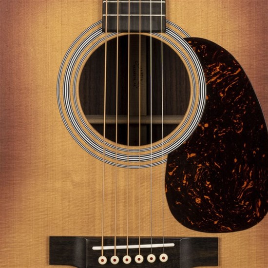 Martin D-28 Satin Amberburst D-14 Fret Acoustic Guitar inc Hardshell Case