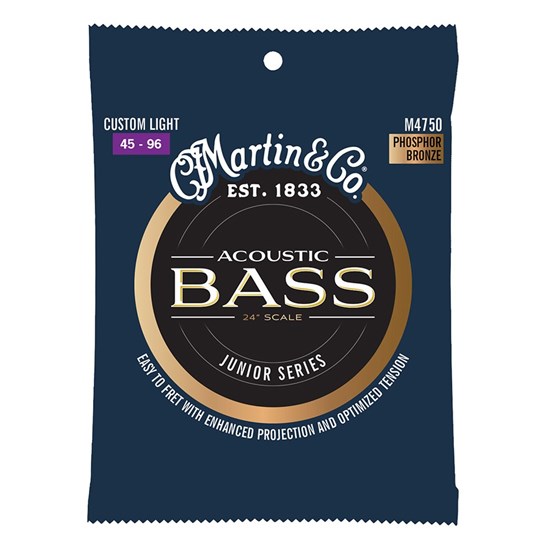 Martin M4750 Short Scale Acoustic Bass Strings (45-96)