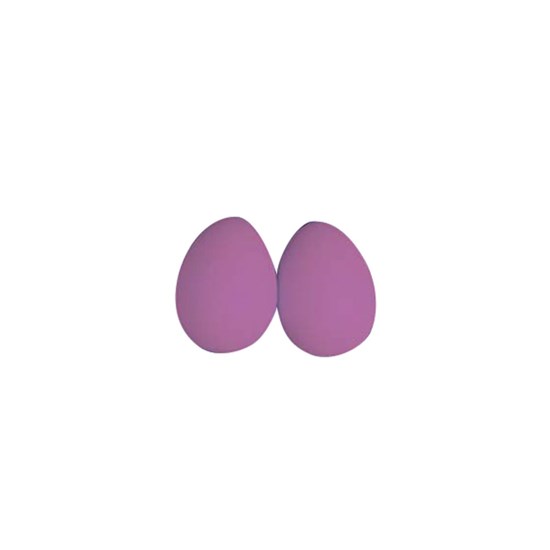 Mano Percussion EM100 Egg Shaker Pair (Purple)