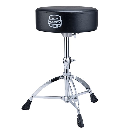 Mapex T670 Round Top Drum Throne Double Braced w/ Thick Round Cushioned Seat (14