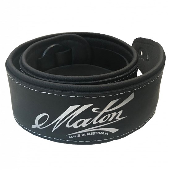 Maton Deluxe Leather Strap (Black)