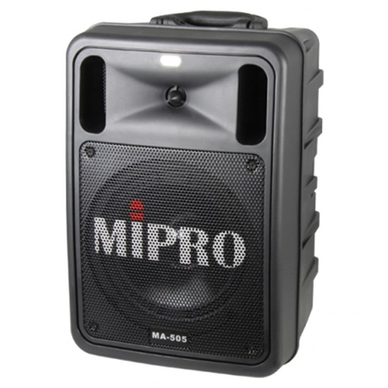 Mipro MA505R2DPM3 Elite Portable PA w/ 2x Receivers & USB/SD Player
