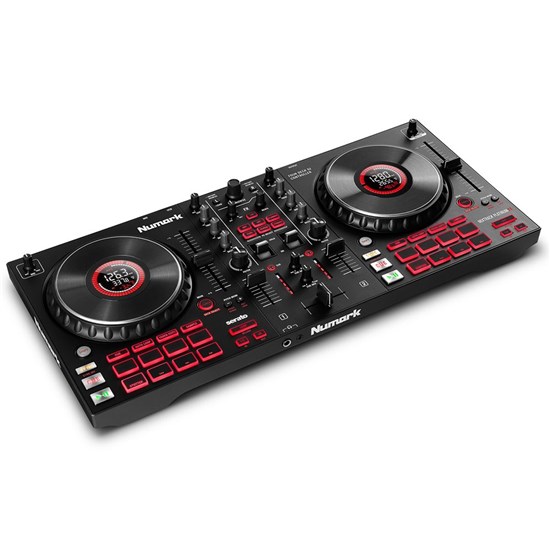 Numark Mixtrack Platinum FX 4-Deck Advanced DJ Controller w/ Jog Wheel Displays & FX