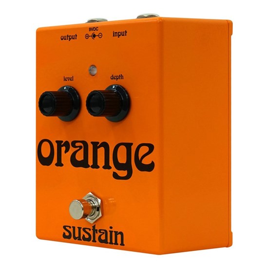 Orange Sustainer Pedal