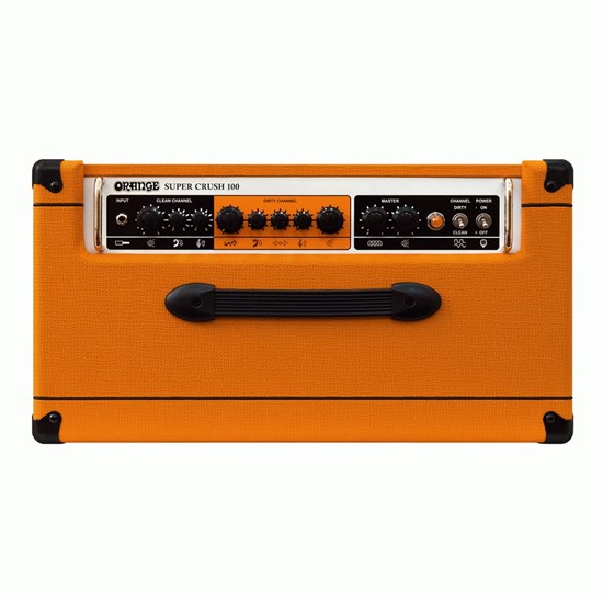 Orange Super Crush 100 Solid State 2 Channel Guitar Amp Combo w/ Reverb (100watt)