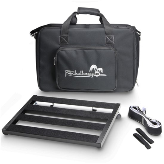 Palmer Pedalbay 40 Lightweight Variable Pedalboard w/ Protective Softcase (45cm)