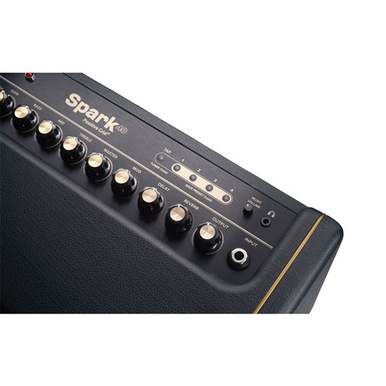 Positive Grid Spark Smart Guitar Practice Amp 40 Watt (Black