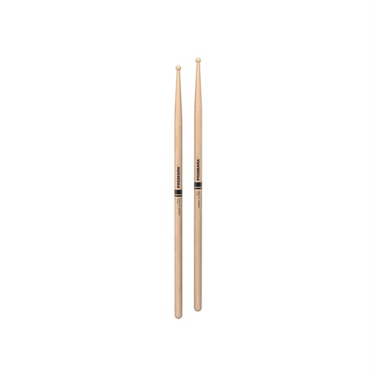 ProMark Finesse 7A Long Maple Drumstick Small Round Wood Tip