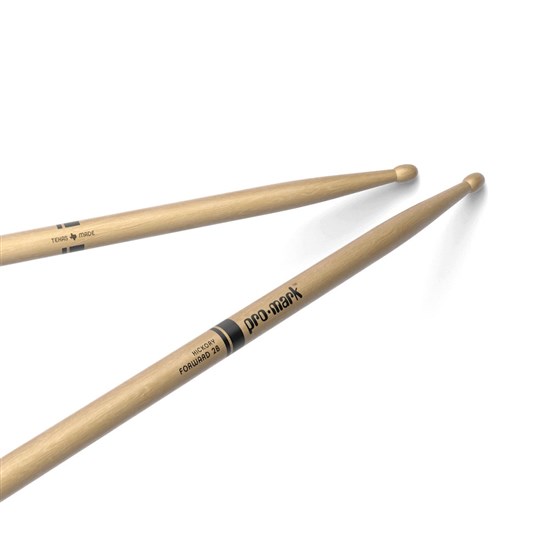 ProMark Classic Forward 2B Hickory Drumstick Oval Wood Tip