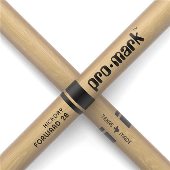 ProMark Classic Forward 2B Hickory Drumstick Oval Wood Tip
