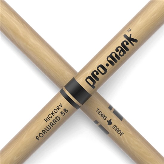 ProMark Classic Forward 5B Hickory Drumstick Oval Wood Tip
