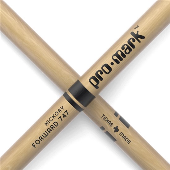 ProMark Classic Forward 747 Hickory Drumstick Oval Wood Tip