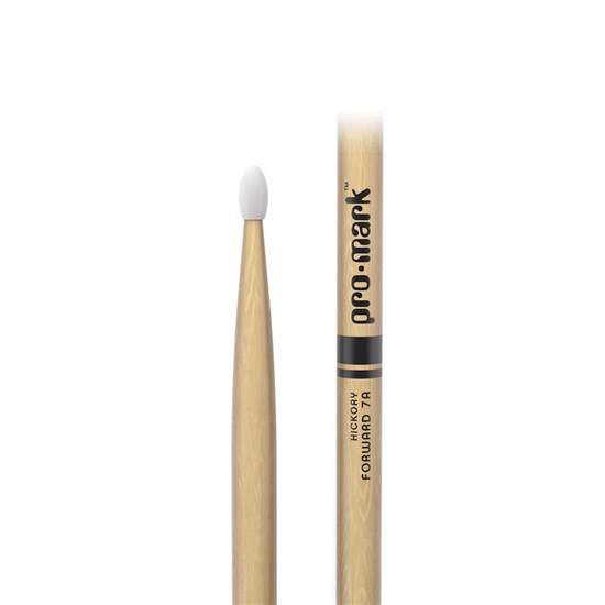 ProMark Classic Forward 7A Hickory Drumstick Oval Nylon Tip