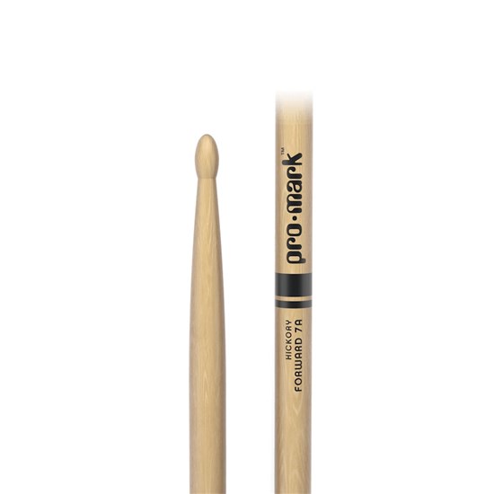 ProMark Classic Forward 7A Hickory Drumstick Oval Wood Tip