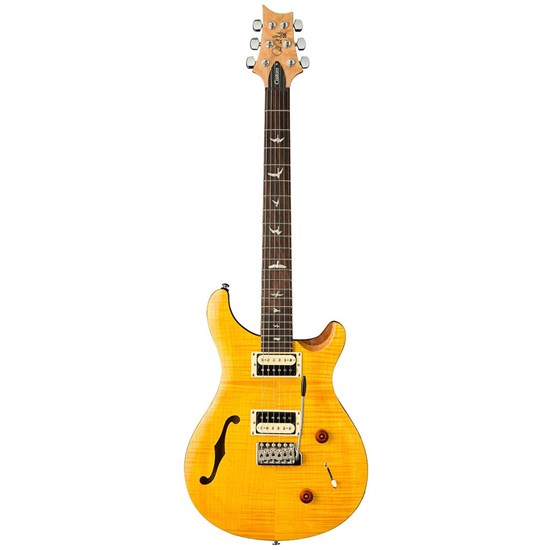 PRS SE Custom 22 Semi-Hollow (Santana Yellow) inc Gig Bag