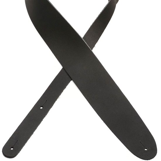 D'Addario Basic Classic Leather Guitar Strap (Black)