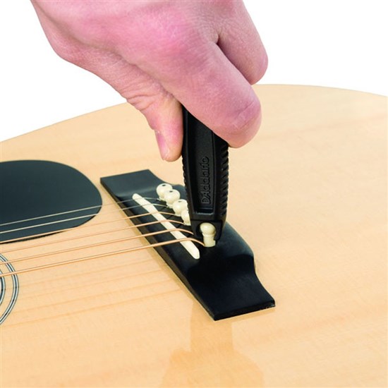 Powered by Rock Guitar String Winder, String Cutter and Bridge Pin Puller - 3-in-1 Guitar Tool for Acoustic and Electric Guitars - Wind Guitar Strings Quickly - Cut