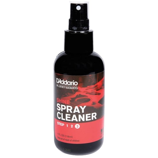 D'Addario Shine - Instant Spray Cleaner - Step 3 of 3 (4oz)