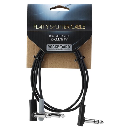 RockBoard Flat Y-Splitter Cable 50cm