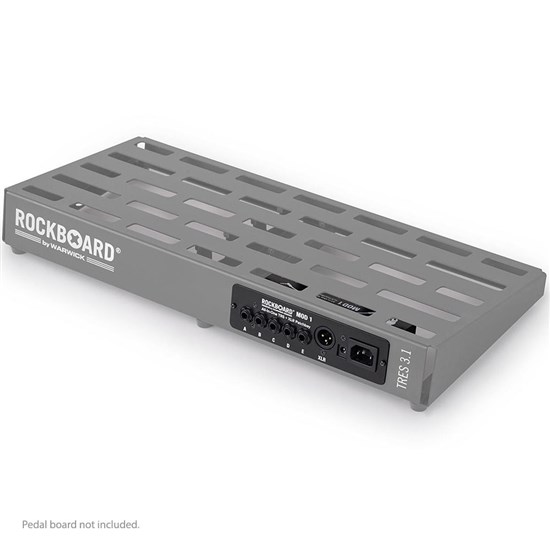 RockBoard MOD 1 V2 - All-in-One TRS & XLR, IEC & Barrel Patchbay
