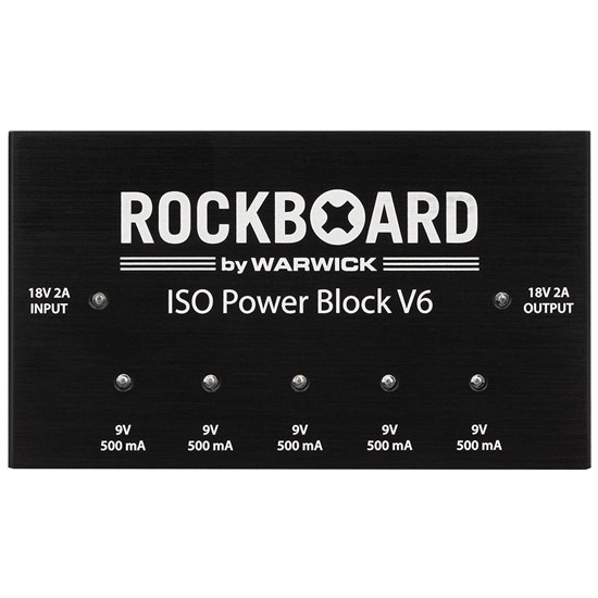 RockBoard ISO Power Block V6 Multi Power Supply w/ Isolated Outputs