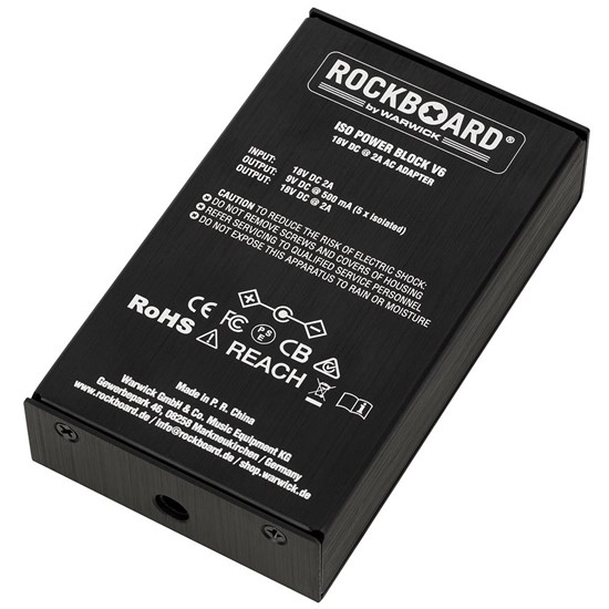 RockBoard ISO Power Block V6 Multi Power Supply w/ Isolated Outputs