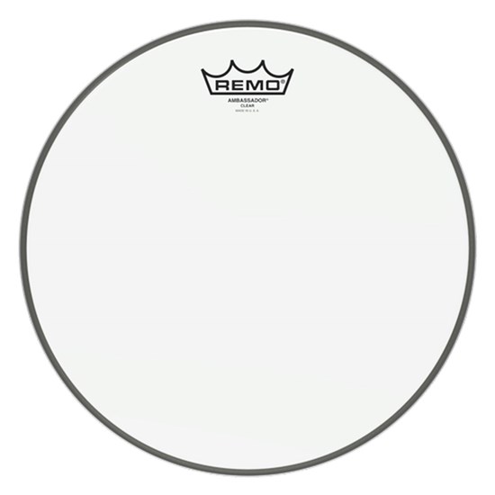 Remo BA-0312-00 Ambassador Clear Drumhead, 12'