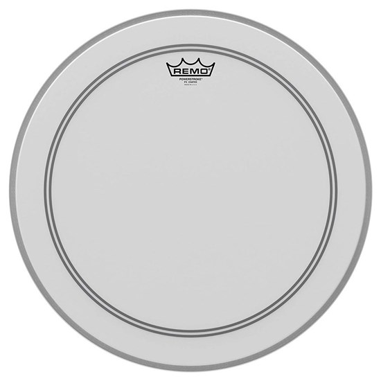 Remo P3-1122-C2 Powerstroke P3 Coated Bass Drumhead, 22