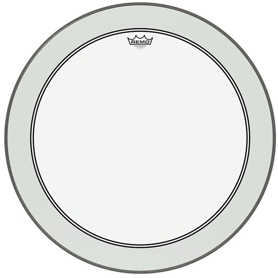 Remo P3-1322-C2 Powerstroke P3 Clear Bass Drumhead, 22