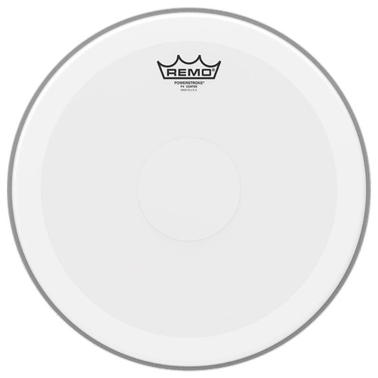 Remo P4-0114-C2 Powerstroke P4 Coated Drumhead - Top Clear Dot - 14