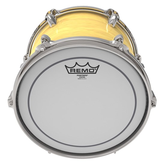 Remo PS-0112-00 Pinstripe Coated Drumhead, 12
