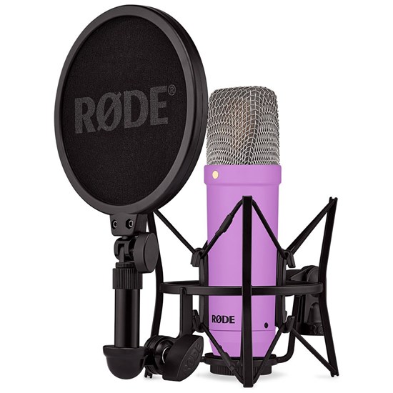 Rode NT1 Signature Series Studio Condenser Microphone w/ Accessories (Purple)