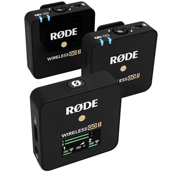Rode Wireless GO II Pack w/ 2x Wireless GO II, 4x Lav GO & 1x Colours 2 Pack