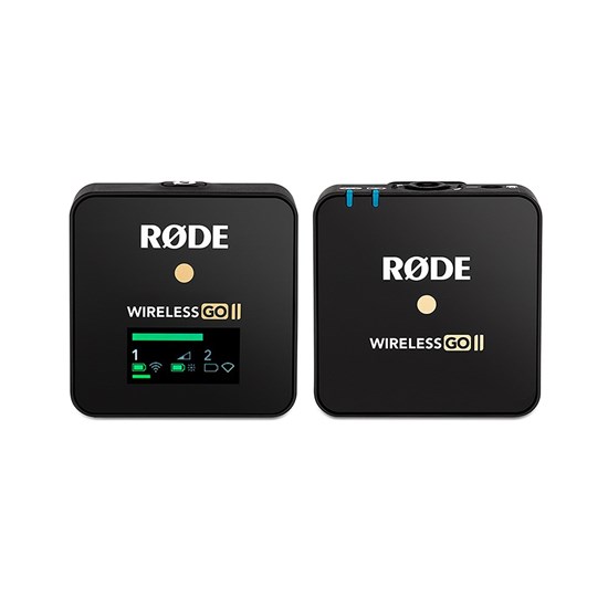 Rode Wireless GO II Single Compact Wireless Mic System (Black)