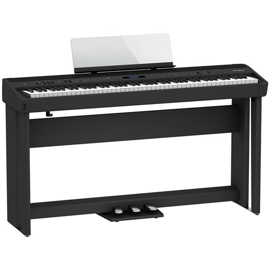 Roland FP90X Digital Piano w/ Stand & Pedals (Black)