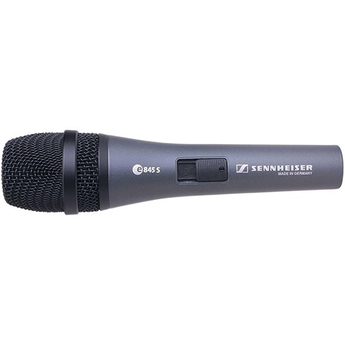 Sennheiser e845S Dynamic Super-Cardioid Live Vocal Microphone w/ Switch