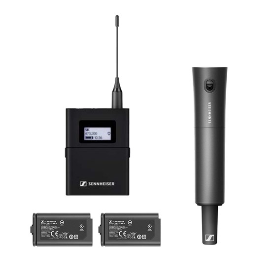 Sennheiser Evolution Wireless EW-D SK / SKM-S Base Set (R1-9 Frequency Range)
