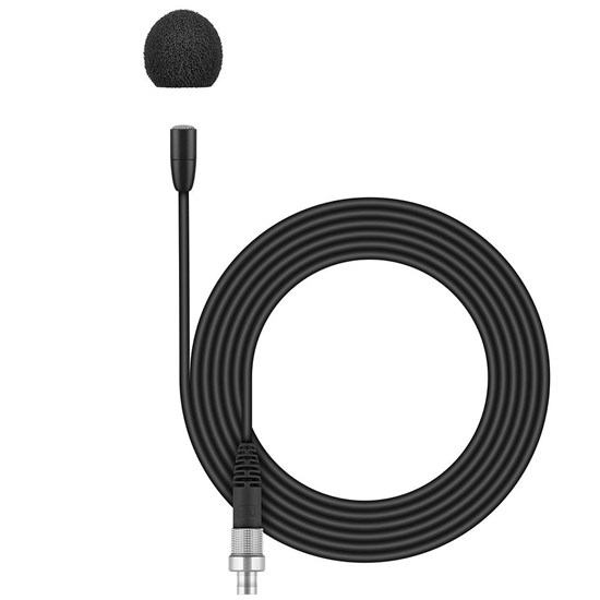 Sennheiser MKE Essential Omni Lavalier Microphone w/ 3-Pin Lemo Connector (Black)