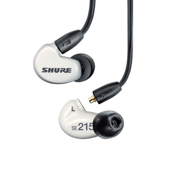 Shure Aonic 215 Sound Isolating Earphones w/ Universal Cable (White)