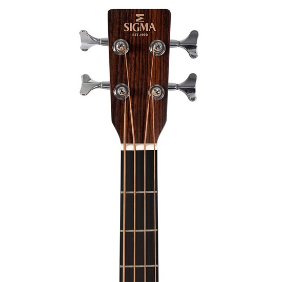 Sigma BMC-15E 4-String Acoustic Bass w/ Solid Mahogany Top Cutaway & Pickup