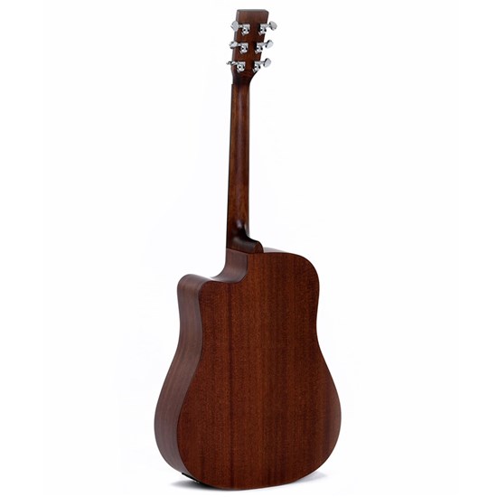 Sigma DMC-15E+ Acoustic Guitar w/ Solid Mahogany Top Cutaway & Pickup