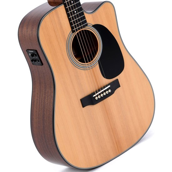 Sigma DMC-1E Acoustic Guitar w/ Solid Sitka Spruce Top Cutaway & Pickup