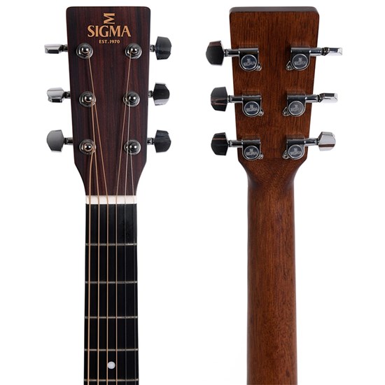Sigma DMC-STE Acoustic Guitar w/ Solid Sitka Spruce Top Cutaway & Pickup